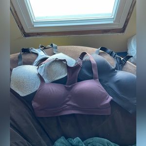 PINK sports bras